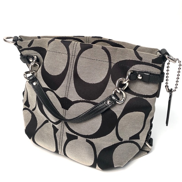 Coach Handbags - Coach Large Signature Brooke Hobo w/ Logo